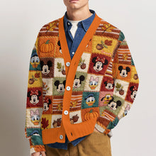 Load image into Gallery viewer, Personalized Knitted Cardigan with Autumn Vibes for Her