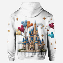 Load image into Gallery viewer, Personalized Magical Castle Mouse Hoodie and Leggings Gift for Kids
