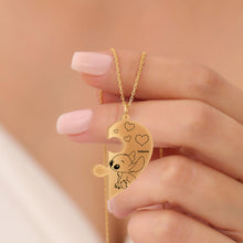 Load image into Gallery viewer, Personalized Ohana Matching Pendant Necklace for Couples & Friends