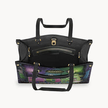 Load image into Gallery viewer, Personalized Nightmare Leather Handbag Custom Name Gift for Mom
