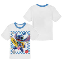Load image into Gallery viewer, Personalized Ohana Kid T-shirt & Shorts Set for Back to School