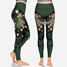 Load image into Gallery viewer, Personalized Grinch Christmas Hoodie and Leggings Gift for Mom