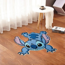 Load image into Gallery viewer, Personalized Blue Alien Tufted Rug Custom Name Gift for Family