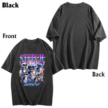 Load image into Gallery viewer, Personalized Ohana Wash T-Shirt Custom Name Gift for Family