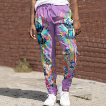 Load image into Gallery viewer, Personalized Colorful Ohana Hoodie & Sweatpants Set for Kids