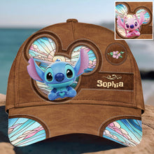 Load image into Gallery viewer, Personalized Classic Cap Ohana Means Family Custom Name Gift