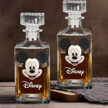 Load image into Gallery viewer, Personalized Whiskey Decanter Set Custom Name Gift for Him
