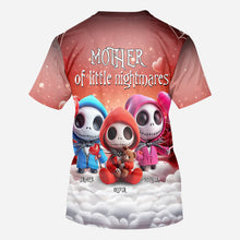 Load image into Gallery viewer, Personalized All Over Shirt for Mom with Little Nightmares Design