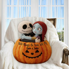 Load image into Gallery viewer, Personalized Spooky Shaped Pillow Gift for Couples - Halloween Decor