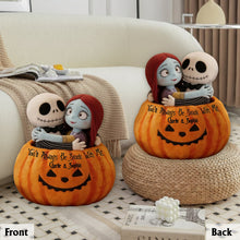 Load image into Gallery viewer, Personalized Spooky Shaped Pillow Gift for Couples - Halloween Decor