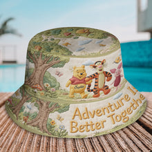 Load image into Gallery viewer, Personalized Quilted Bucket Hat Custom Name Gift for Her