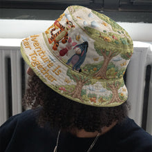Load image into Gallery viewer, Personalized Quilted Bucket Hat Custom Name Gift for Her