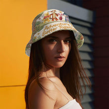 Load image into Gallery viewer, Personalized Quilted Bucket Hat Custom Name Gift for Her
