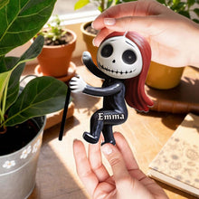 Load image into Gallery viewer, Personalized Nightmare Acrylic Pot and Stake Unique Gift