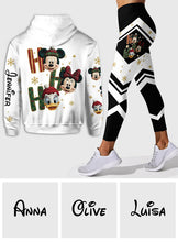 Load image into Gallery viewer, Personalized Christmas Mouse Hoodie and Leggings Gift Set