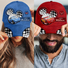 Load image into Gallery viewer, Personalized Cars Classic Cap Custom Name Gift for Kids