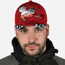 Load image into Gallery viewer, Personalized Cars Classic Cap Custom Name Gift for Kids