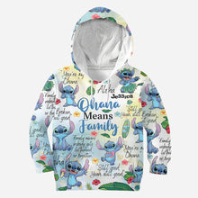 Load image into Gallery viewer, Personalized Ohana All Over Shirt Unique Family Gift