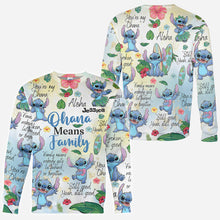 Load image into Gallery viewer, Personalized Ohana All Over Shirt Unique Family Gift