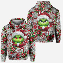 Load image into Gallery viewer, Personalized Merry Grinchmas Hoodie and Leggings Gift for Christmas