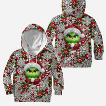 Load image into Gallery viewer, Personalized Merry Grinchmas Hoodie and Leggings Gift for Christmas