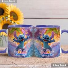 Load image into Gallery viewer, Personalized Beach Accent Mug with Ohana Design for Mom