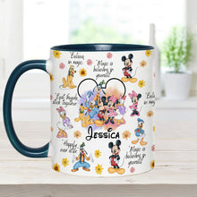 Load image into Gallery viewer, Personalized Magical Moments Accent Mug Custom Name Gift