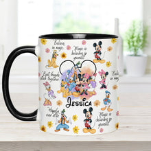 Load image into Gallery viewer, Personalized Magical Moments Accent Mug Custom Name Gift