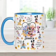 Load image into Gallery viewer, Personalized Magical Moments Accent Mug Custom Name Gift
