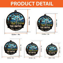 Load image into Gallery viewer, Personalized Starry Night Suncatcher Custom Family Name Gift