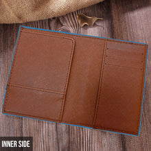 Load image into Gallery viewer, Personalized Ohana Passport Holder Custom Name Gift for Travelers