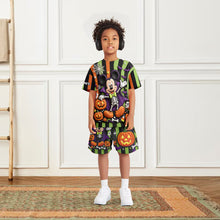 Load image into Gallery viewer, Personalized Halloween Mickey Mouse T-Shirt & Shorts Set for Kids