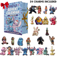 Load image into Gallery viewer, Personalized Advent Calendar with 24 Acrylic Ornaments for Kids