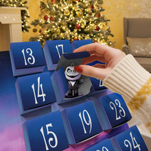 Load image into Gallery viewer, Personalized Nightmare Before Christmas Folded Advent Calendar with Ornaments