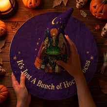 Load image into Gallery viewer, Personalized Witch Hat Quilt with Custom Name - Halloween Gift for Her