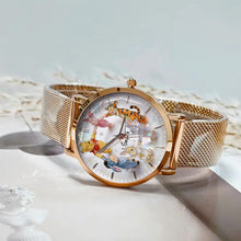 Load image into Gallery viewer, Personalized Women's Yellow Bear Watch Custom Name Gift