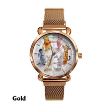 Load image into Gallery viewer, Personalized Women's Yellow Bear Watch Custom Name Gift