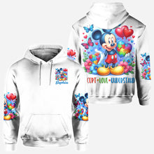 Load image into Gallery viewer, Personalized Autism Awareness All Over Shirt Custom Name Gift