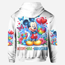 Load image into Gallery viewer, Personalized Autism Awareness All Over Shirt Custom Name Gift