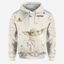 Load image into Gallery viewer, Personalized Galaxy Hoodie and Leggings with Custom Name - Unique Gift for Kids