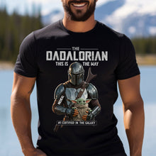 Load image into Gallery viewer, Personalized Dadalorian This Is The Way T-shirt & Hoodie Gift for Dad