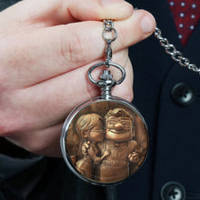 Load image into Gallery viewer, Personalized Pocket Watch Custom Engraved Gift for Dad