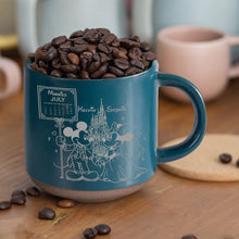 Load image into Gallery viewer, Personalized Engraved Pottery Mug Custom Name Gift for Couples