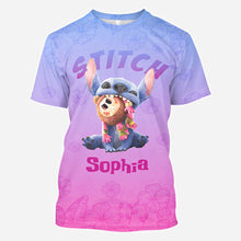 Load image into Gallery viewer, Personalized Ohana All Over Shirt Custom Name for Summer