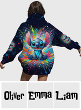 Load image into Gallery viewer, Personalized Ohana All Over Shirt Custom Name for Family