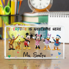 Load image into Gallery viewer, Personalized Acrylic Plaque Custom Shape Gift for Teacher