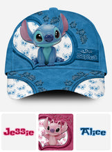 Load image into Gallery viewer, Personalized Stitch Classic Cap Custom Name Gift for Kids