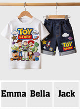 Load image into Gallery viewer, Personalized Toy Story T-Shirt & Shorts Set for Kids