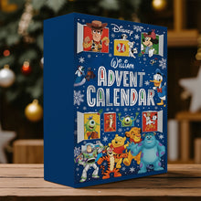 Load image into Gallery viewer, Personalized Folded Advent Calendar with Ornaments for Christmas