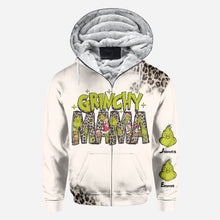 Load image into Gallery viewer, Personalized Grinchy Mama Christmas All Over Shirt for Women